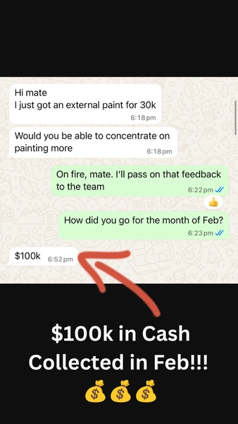 Client testimonial