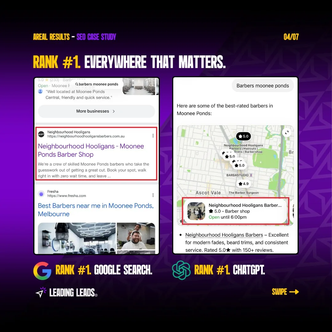 Local SEO for Australian service businesses