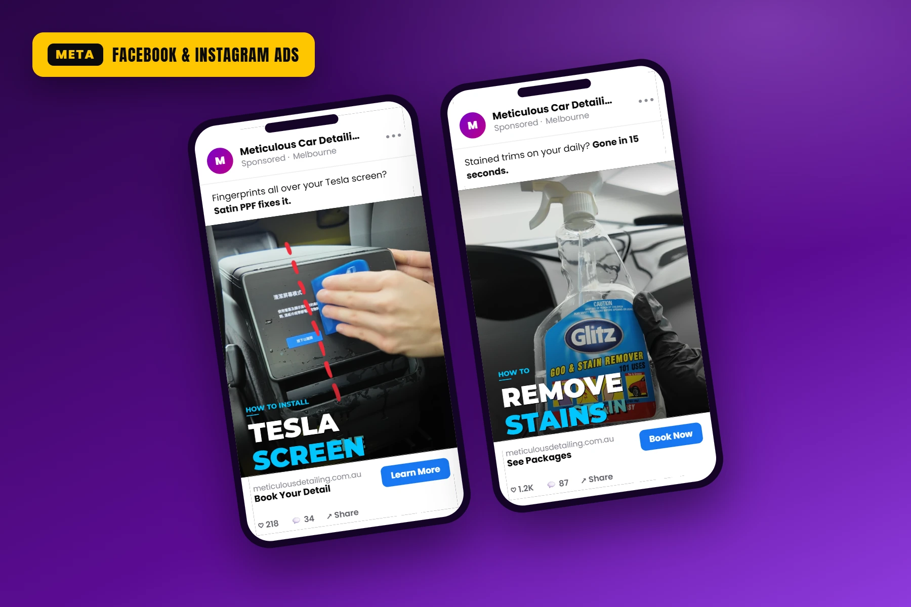 Meta ad creative in feed
